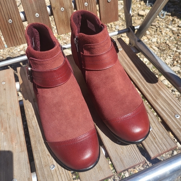 Orthopedic Size‎ 11 Leather Bio Heels With Ortho Cushion Booties Emma 245 - Picture 4 of 8